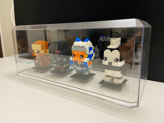 Display Case for LEGO Brickheadz (4 items)