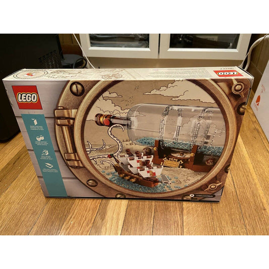 LEGO Ideas Ship in a Bottle Building Kit 92177 (Retired)