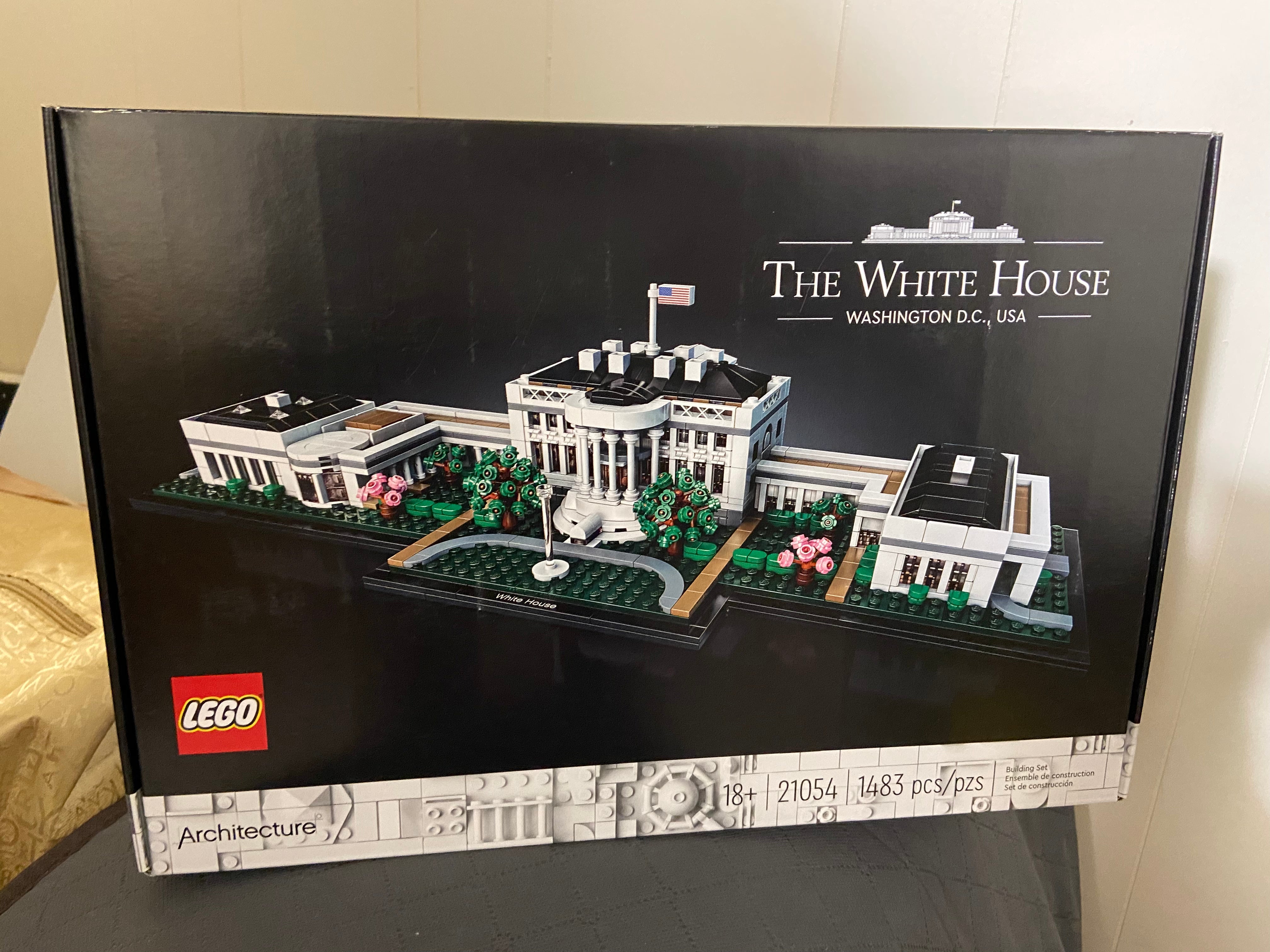 21054 Architecture The hotsell White House 1483pcs New