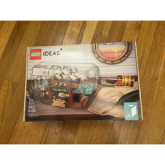 LEGO Ideas Ship in a Bottle Building Kit 92177 (Retired)